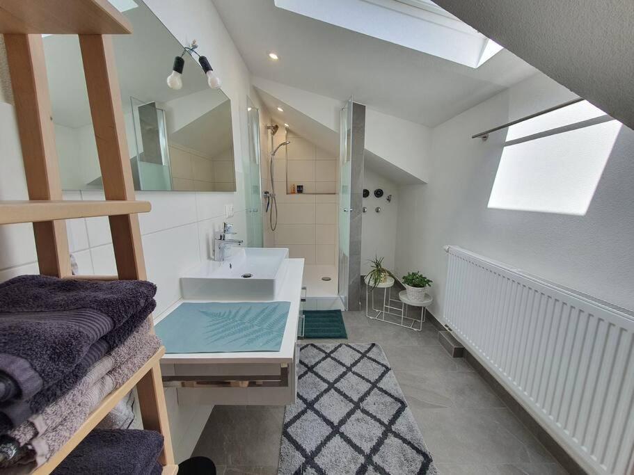 Gemuetliche Wohnung Bei Bad Waldsee Mit Balkon מראה חיצוני תמונה