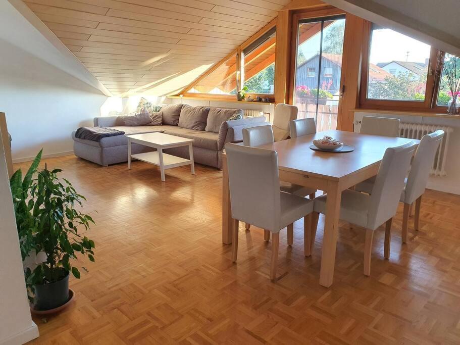 Gemuetliche Wohnung Bei Bad Waldsee Mit Balkon מראה חיצוני תמונה