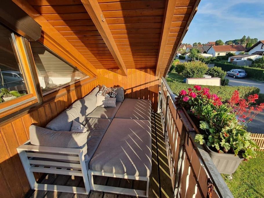 Gemuetliche Wohnung Bei Bad Waldsee Mit Balkon מראה חיצוני תמונה