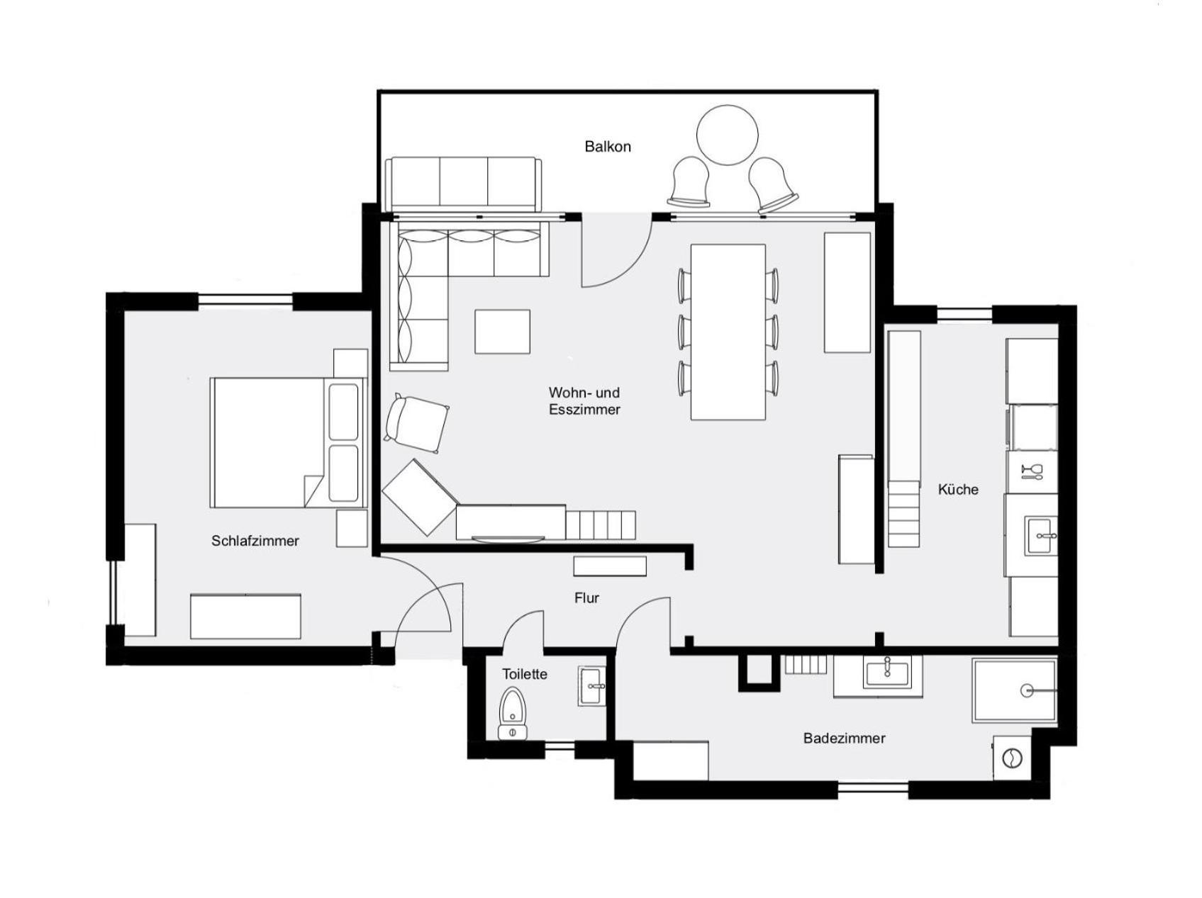 Gemuetliche Wohnung Bei Bad Waldsee Mit Balkon מראה חיצוני תמונה